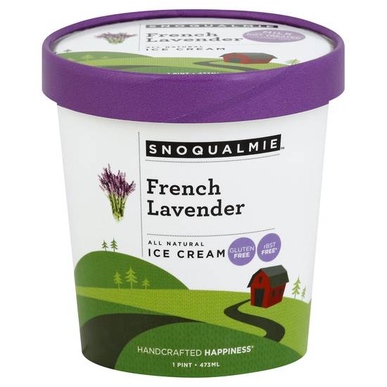 Snoqualmie French Lavender Ice Cream (1 pint)