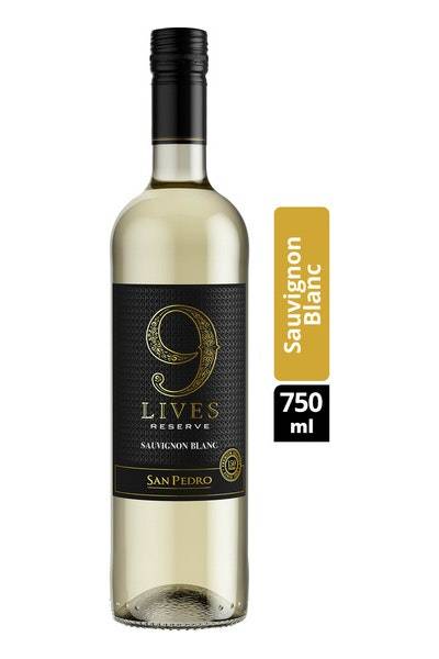 9 Lives San Pedro Reserve Sauvignon Blanc Wine (750 ml)