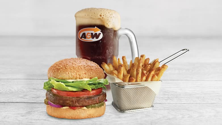 A&W Plant-Based Combo