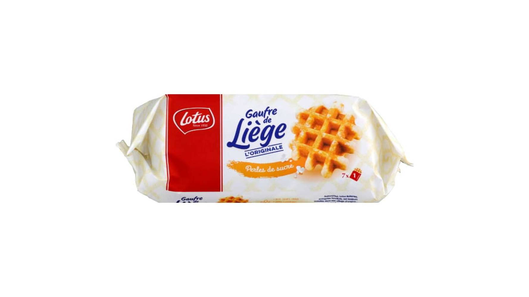 Lotus - Gaufre de liège (7 pièces)