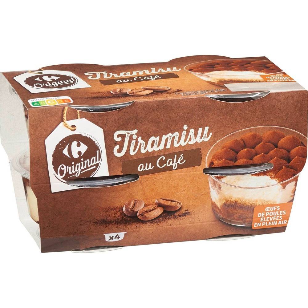 Carrefour - Dessert tiramisu au café (360g)