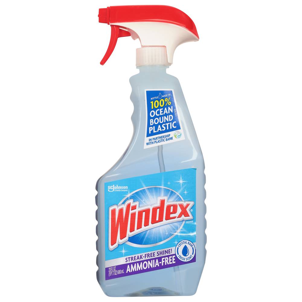 Windex Crystal Rain Fresh Scent Glass Cleaner (23 fl oz)