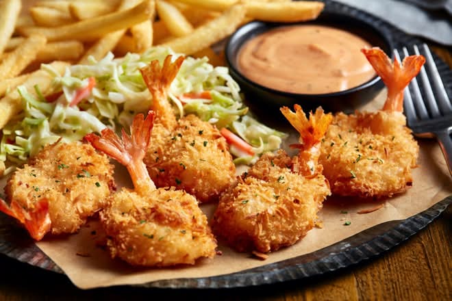 Coconut Shrimp Platter