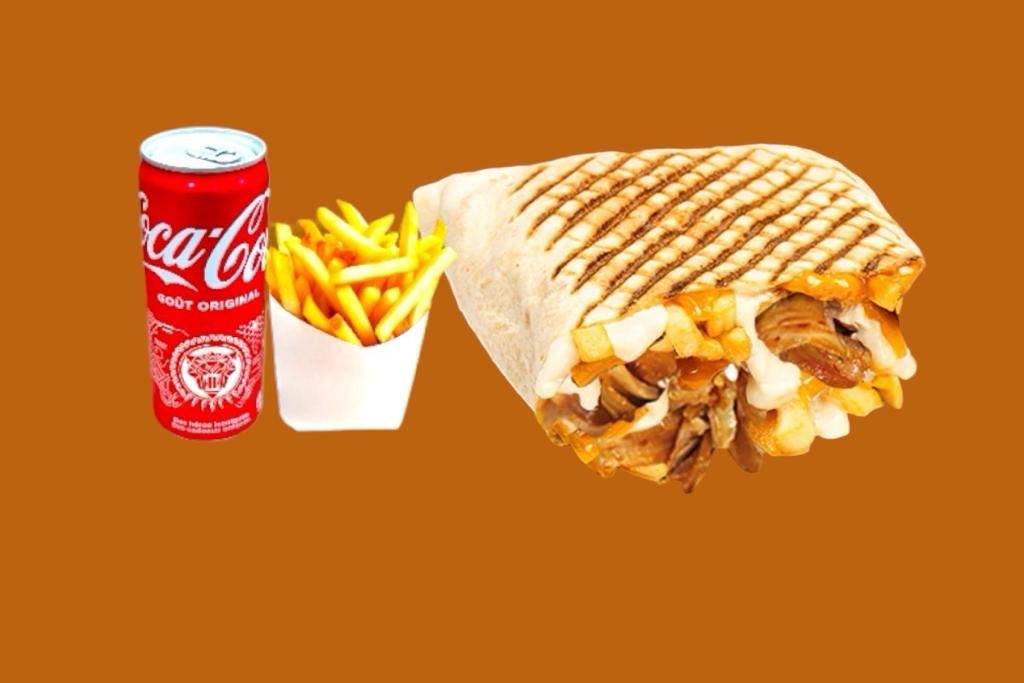 Menu Tacos Kebab Poulet