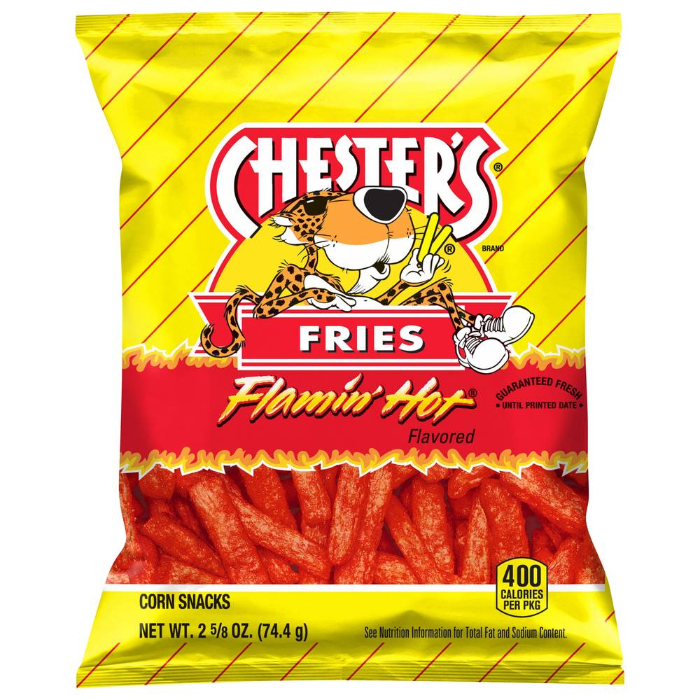 Chester's Fries Corn Snacks, Flamin Hot (2.62 oz)