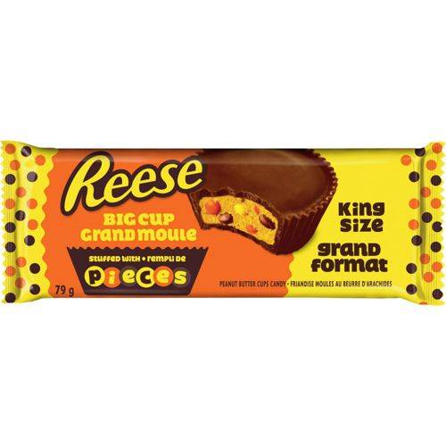 Reese grande tasse remplie de morceaux king size (79 g) - big cup stuffed with pieces king size (79 g)