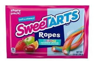 Sweetarts Ropes Twisted Rainbow (5 oz)