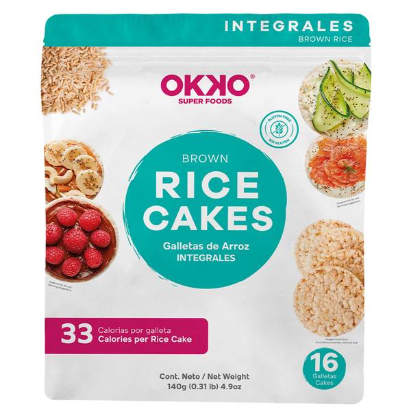 Okko galleta arroz integral