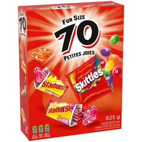 Skittles And Starburst Assorted Fun Size Candy (825 g)