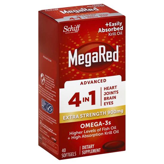 Megared Schiff Advanced 4 in 1 Extra Strength Dietary Supplement