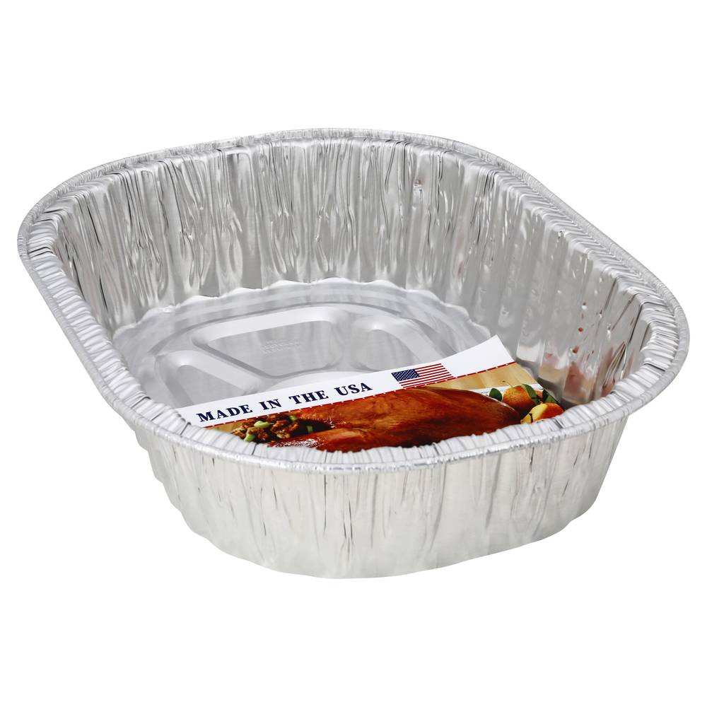 Handi-Foil Extra Deep Oval Super King Roaster Pan