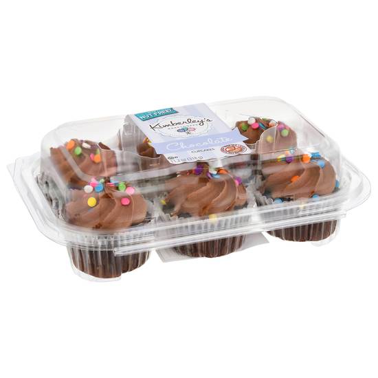 Kimberley’s Bakeshoppe Chocolate Cupcakes (6 ct)