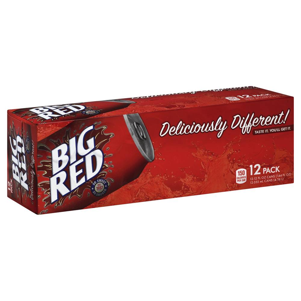 Big Roll Deliciously Different Soda (12 x 12.12 fl oz)