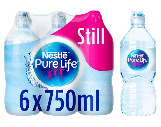 Pure Life Still Spring Water (6 x 750ml)