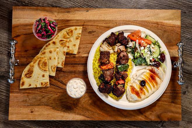 Beef Kabab Plate