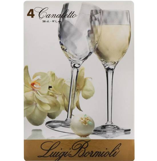 Copas de Cristal Bormioli (4 Piezas)