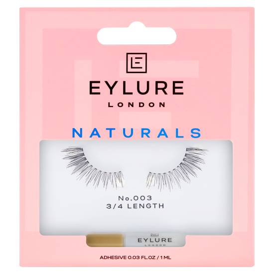 Eylure London Natural Lashes (no 003-3/4 length/black)