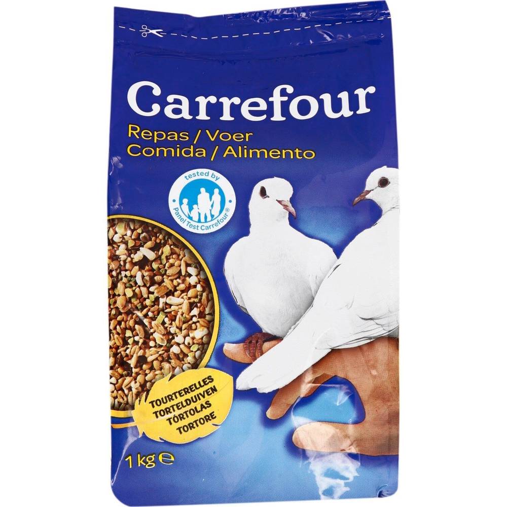 Carrefour - Repas pour tourterelles
