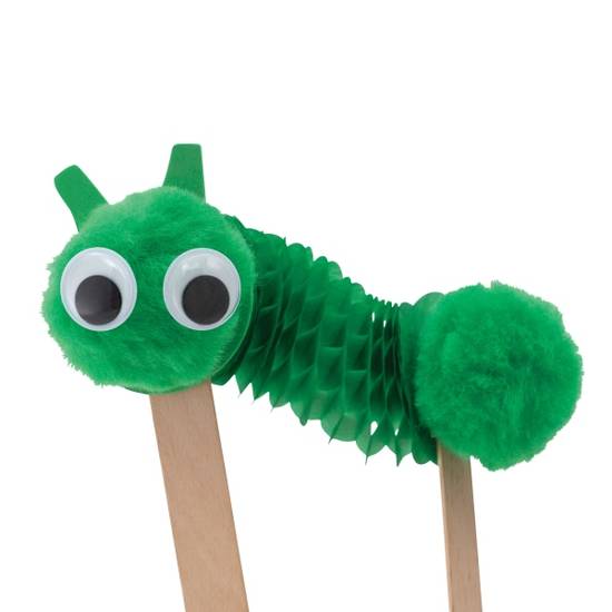 Crayola® Springy Caterpillar Kit, Set Of 10 Pieces