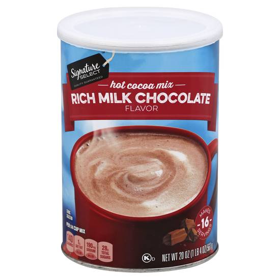 Signature Select Rich Milk Chocolate Flavor Hot Cocoa Mix (20 oz)