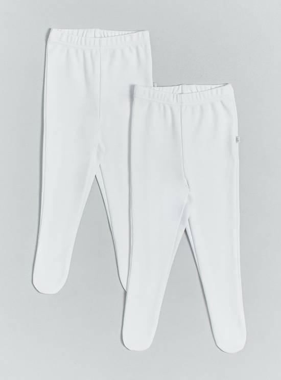 Tribu panty algodón diseño blanco '6/9m