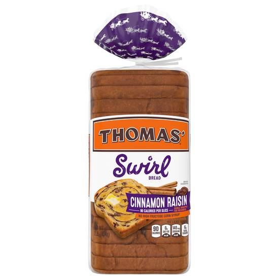 Thomas' Cinnamon Raisin Swirl Bread