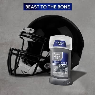 Dove Beastmode Aluminum Free Limited Edition Deodorant Stick