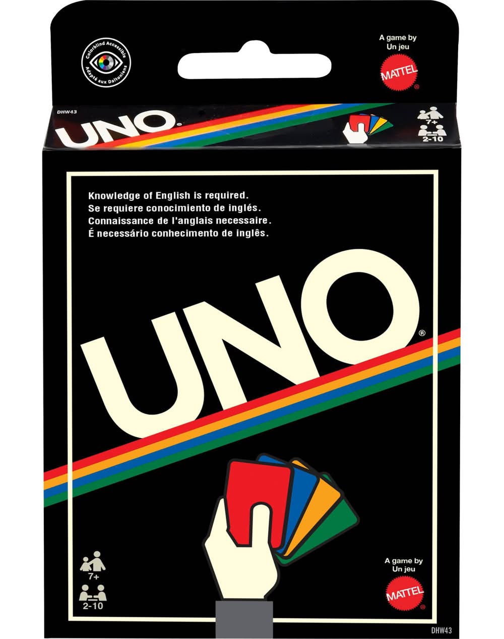 Mattel Uno Card Game- Retro Edition (108 ct)
