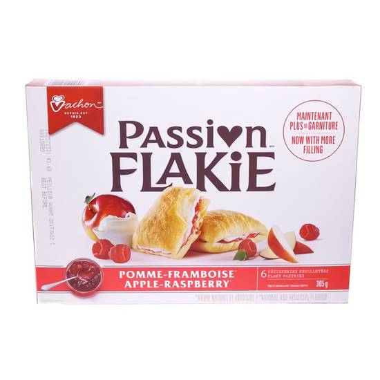 Vachon Passion Flakie Apple Raspberry Pastries (6 units)