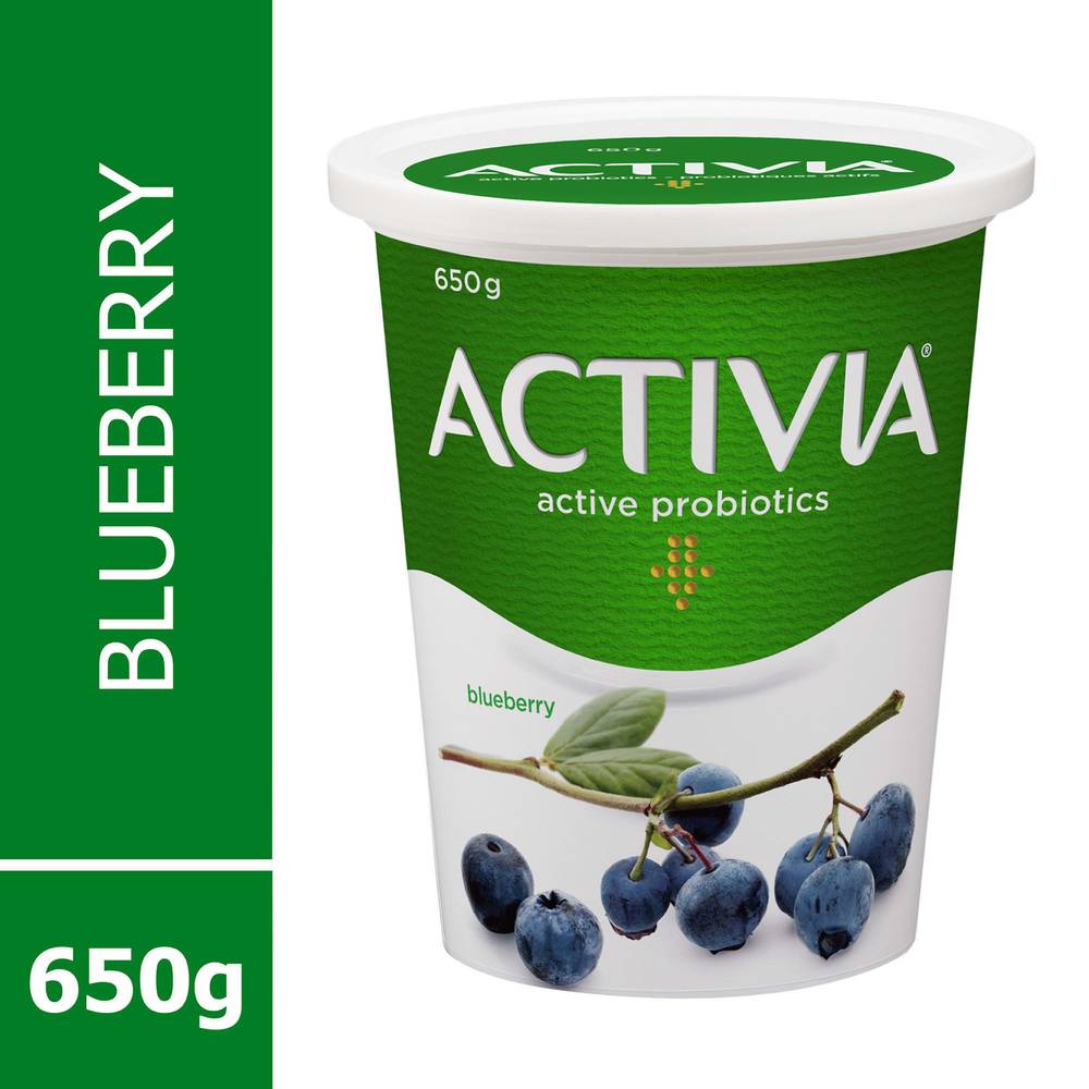 Activia Probiotic Yogurt Blueberry (650g)