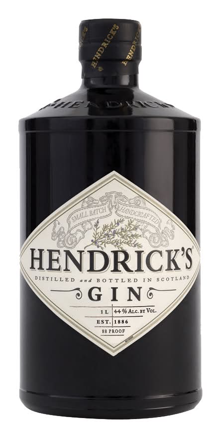 Hendrick's Small Batch Handcrafted Modern Gin (1 L)