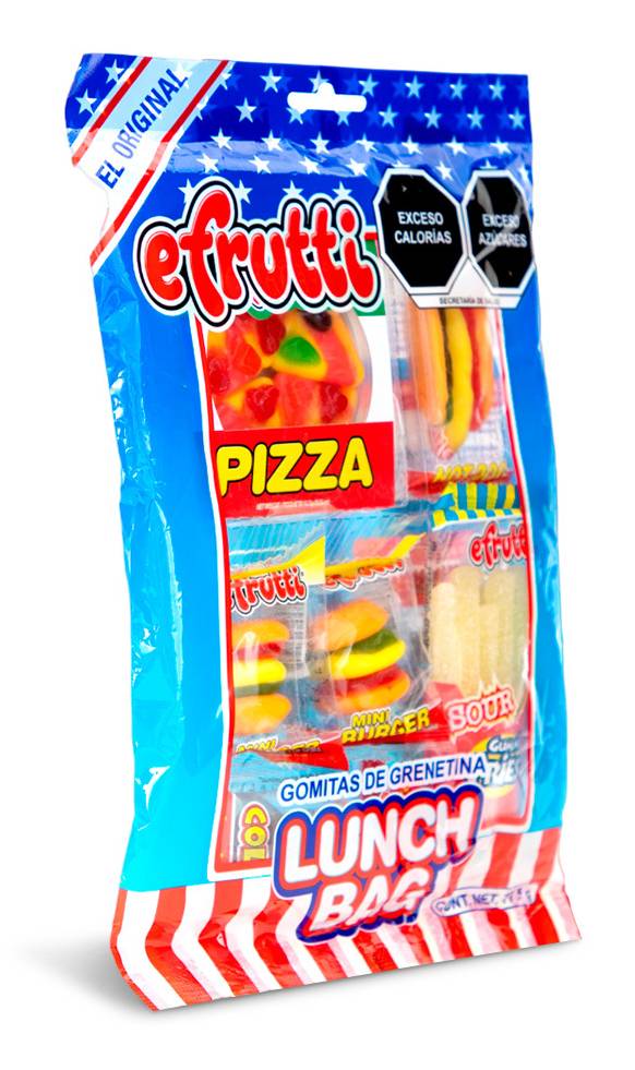 efrutti · Gomitas lunch bag (77 g)