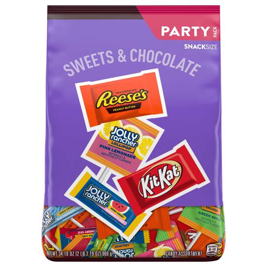 Hershey's Party pack Snack Size Sweets & Chocolates Candy