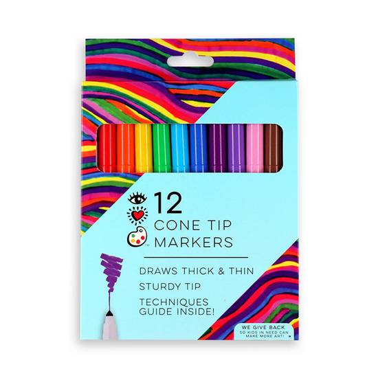 iHeartArt Cone Tip Markers 12pk