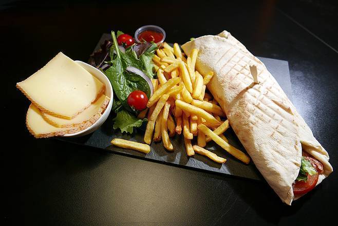 Formule maxi galette raclette kebab