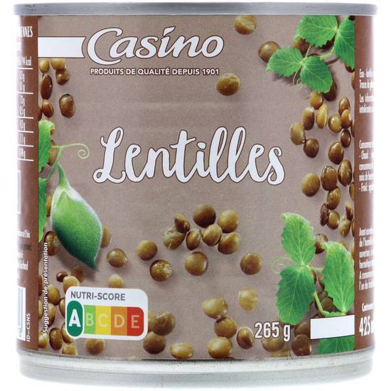 Casino Lentilles préparées 265 g