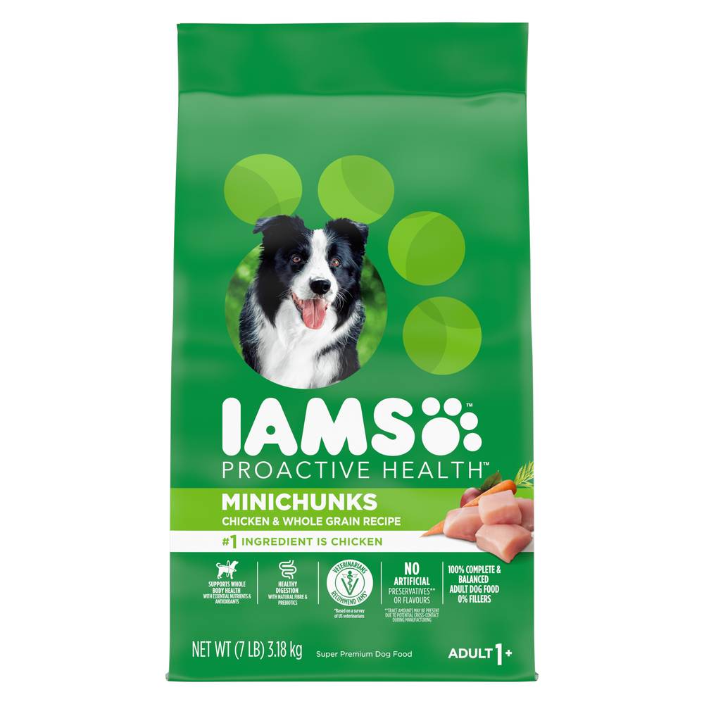 Iams Proactive Health Adult Minichunks Premium Dog Food (3.17 kg)