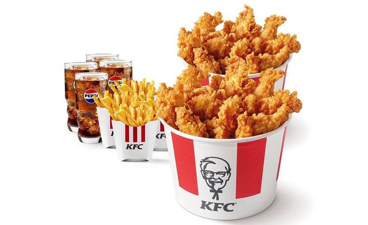 Bucket meal 10 Crispy Tenders L