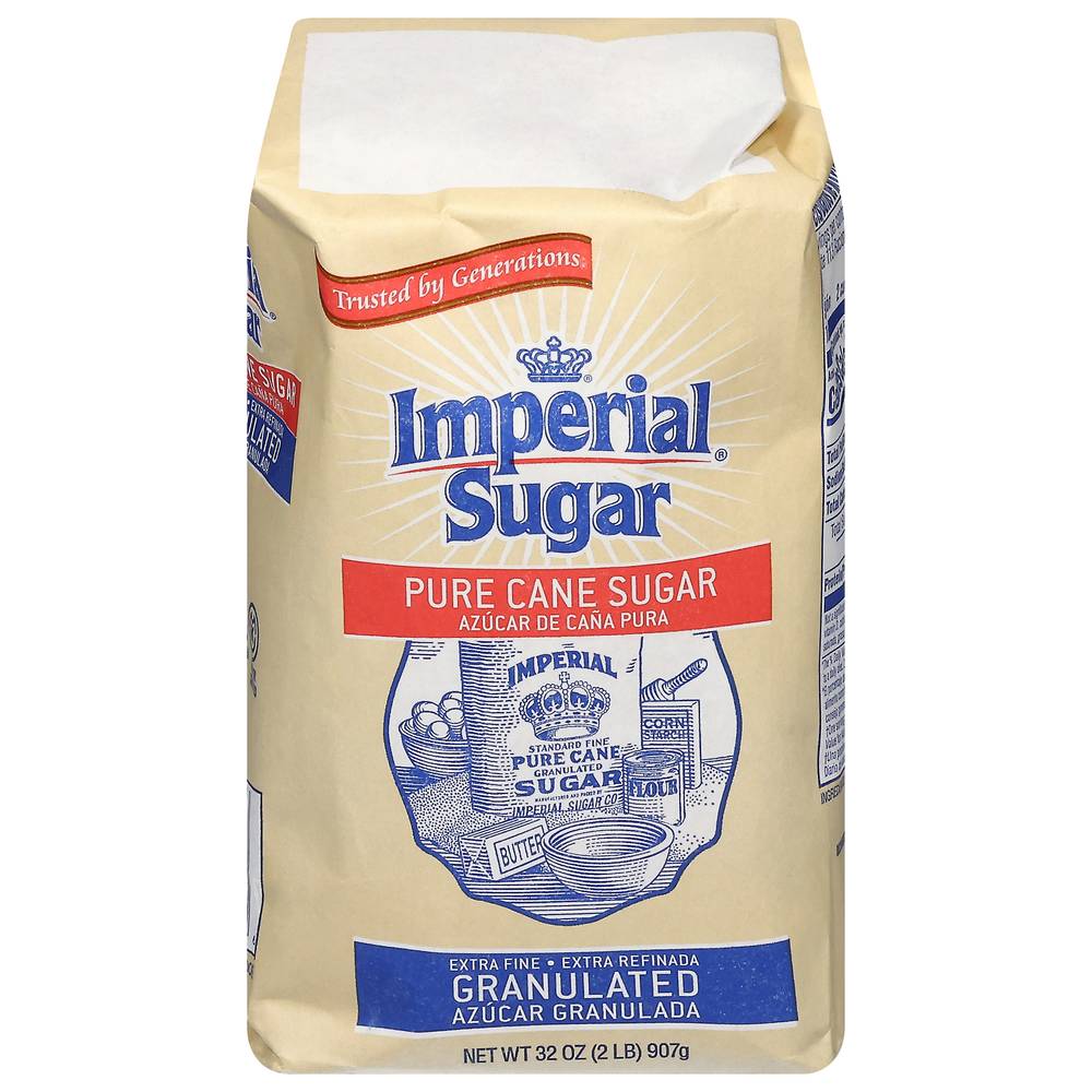 Imperial · Extra Fine Granulated Pure Cane Sugar (2 lbs)