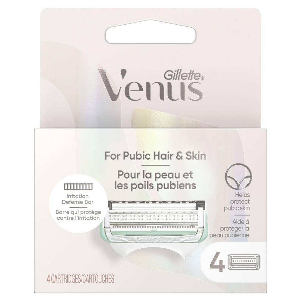 Gillette Venus For Pubic Hair & Skin Razor Blades Refills (80 g)