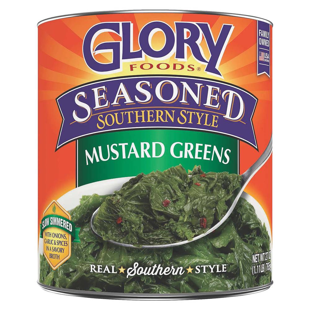 Glory Foods Seasoned Southern Style Mustard Greens