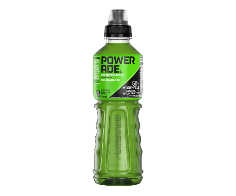 Powerade boisson sportive melon-ananas (710 ml) - melon pineapple sports drink (710 ml)