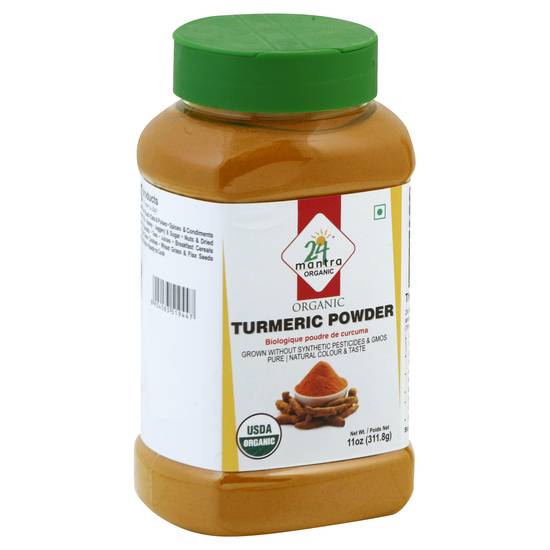 24 Mantra Organic Turmeric Powder (11 oz)