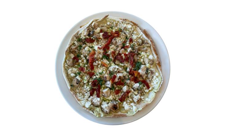 Chicken Pesto Pitza