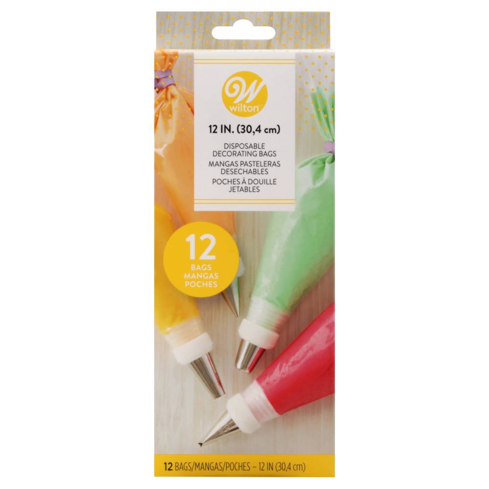 Wilton 12 Inch Disposable Decorating Bags