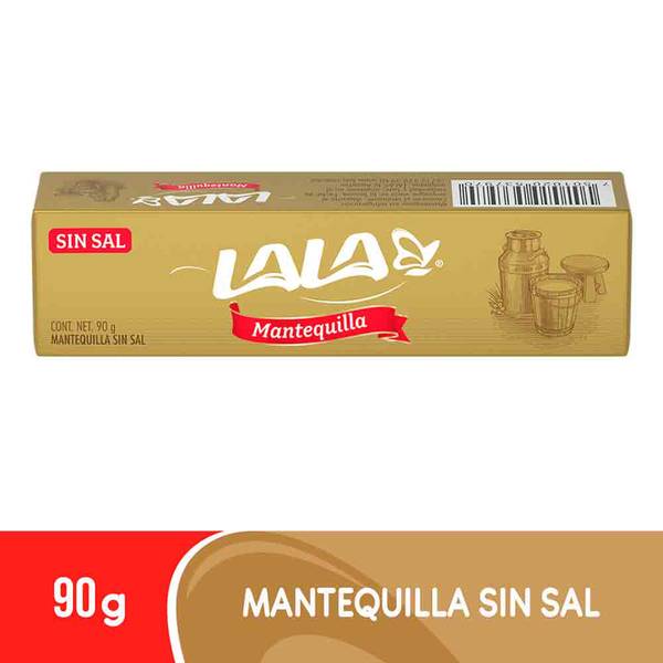Lala mantequilla sin sal (90 g)