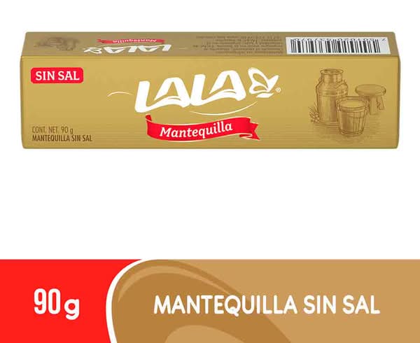 Lala · Mantequilla sin sal (90 g)