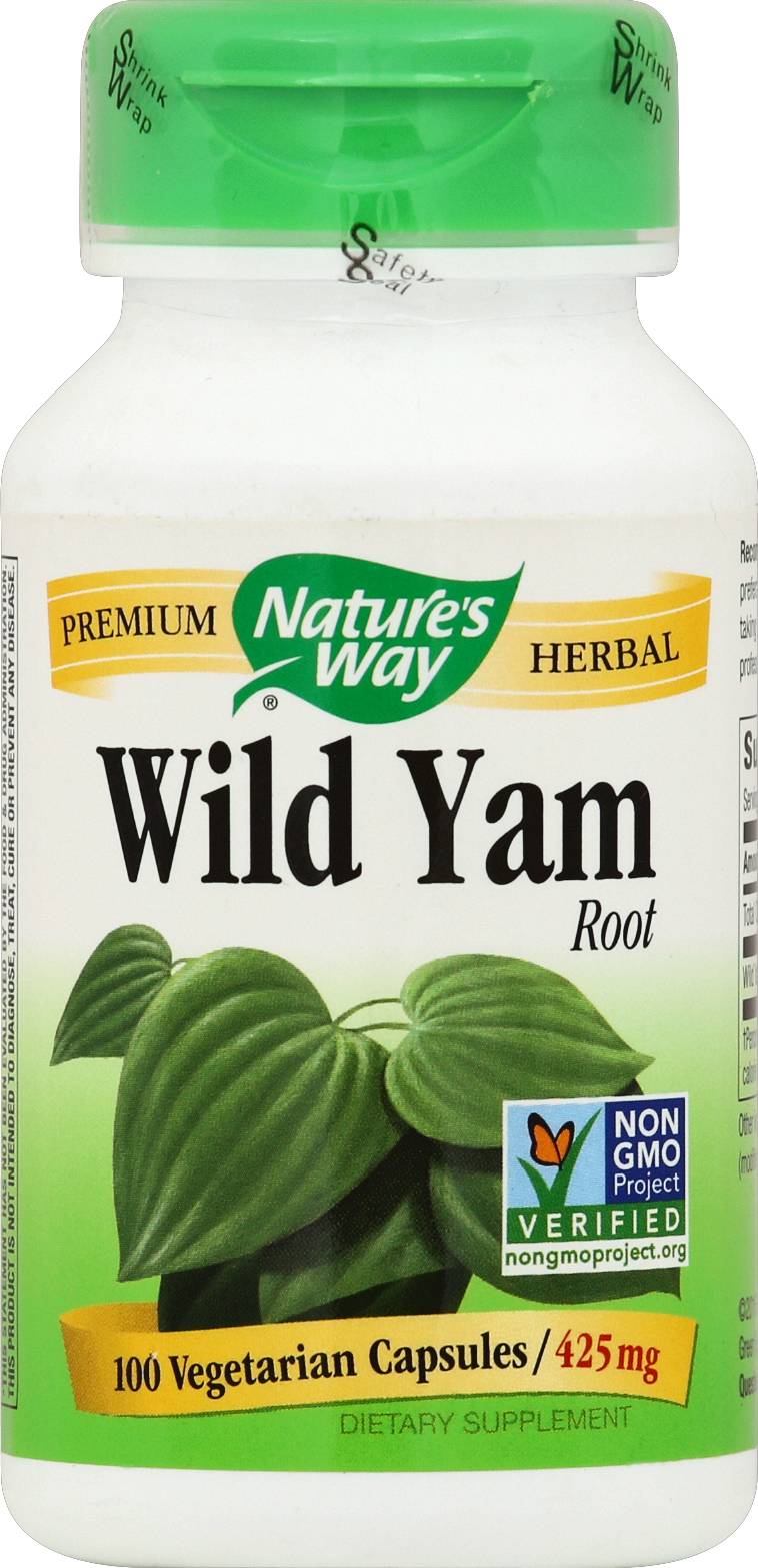 Nature's Way Wild Yam Root Supplement (100 pack)