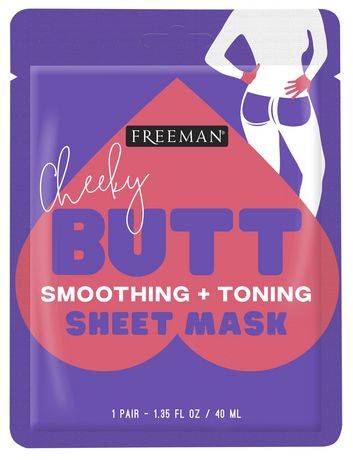 Freeman Cheeky Smoothing and Toning Butt Sheet Mask