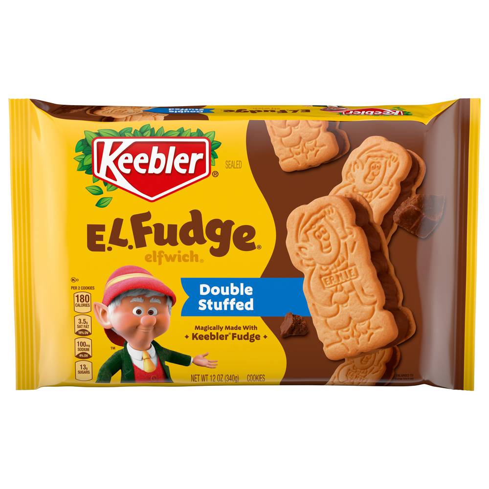 Keebler E.l Fudge Double Stuffed Cookies